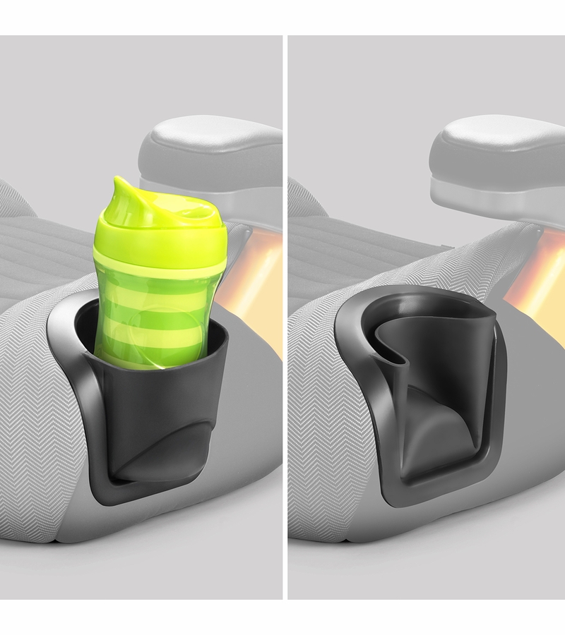 Chicco GoFit ClearTex Backless Booster Car Seat Reef