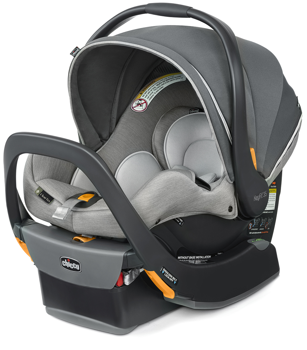 KeyFit 35 Zip ClearTex Infant Car Seat - Ash | Chicco