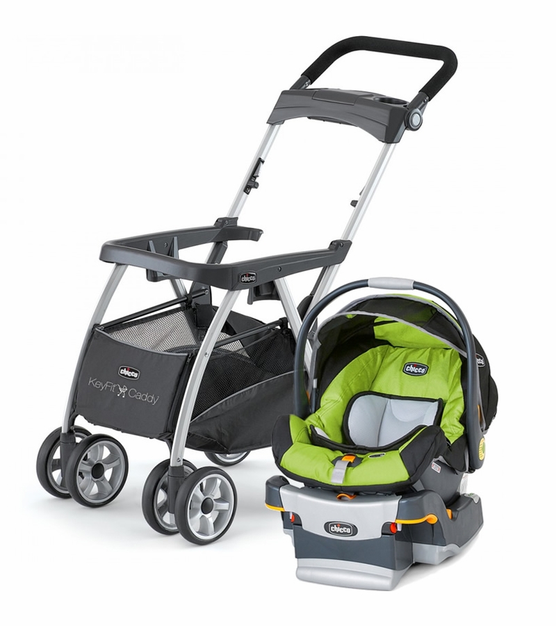 Chicco KeyFit Caddy & Keyfit 30 Infant Car Seat Surge