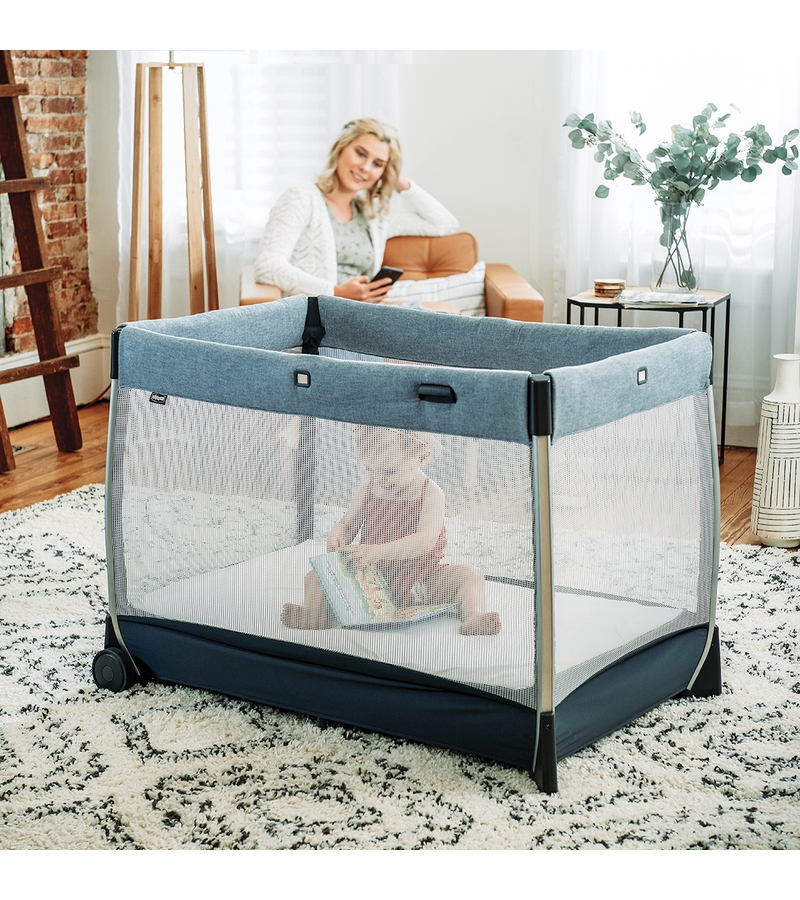 Chicco Lullaby Primo Organic Playard Lakeshore