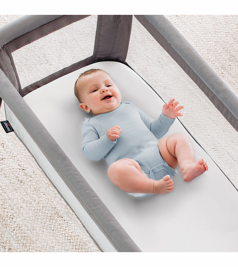 Chicco LullaGo Anywhere Sheets, 2Pack White Doodle