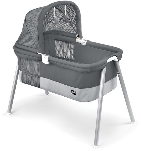 Chicco LullaGo Deluxe Portable Charcoal