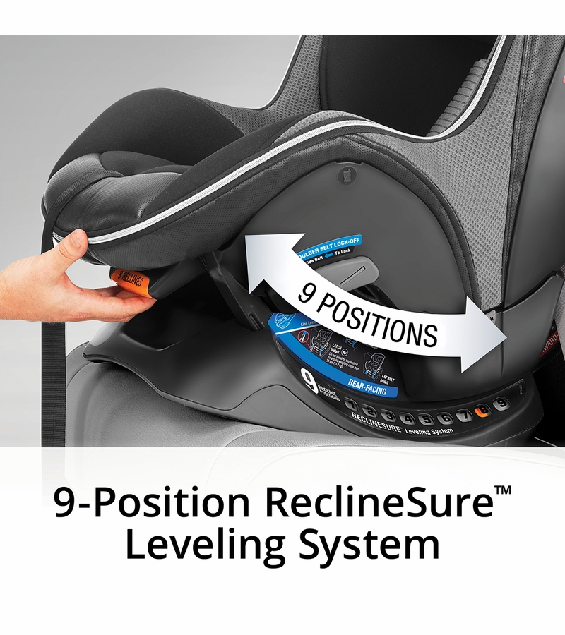 Chicco NextFit Max Zip Air Convertible Car Seat Vero