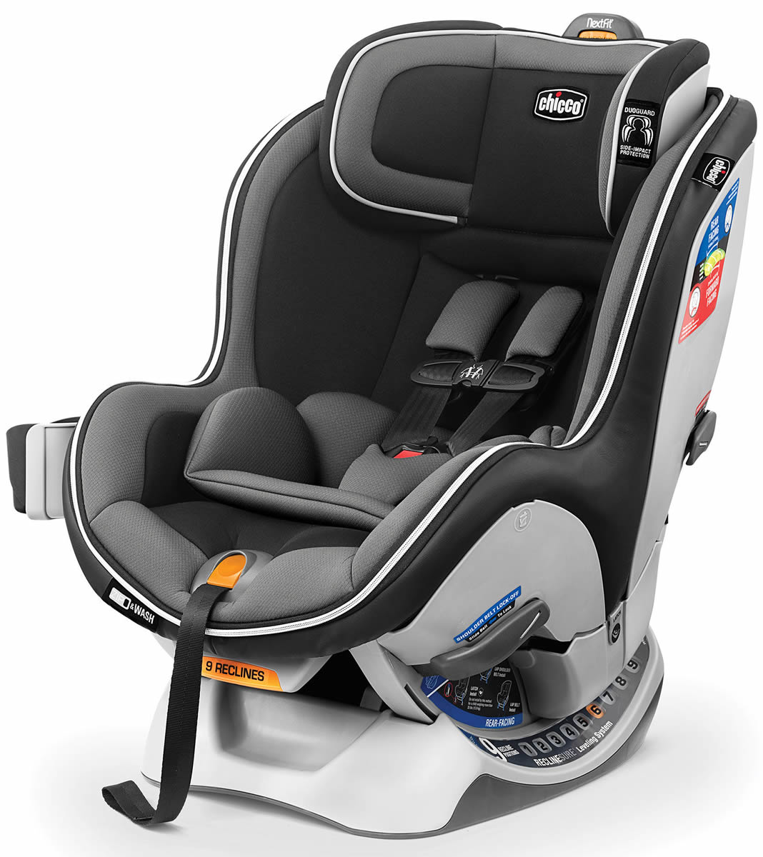 Chicco NextFit Zip Convertible Car Seat - Carbon | Chicco