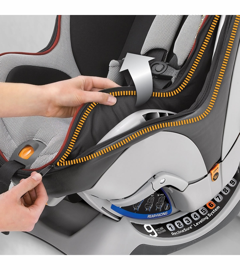 Chicco NextFit Zip Convertible Car Seat Sapphire