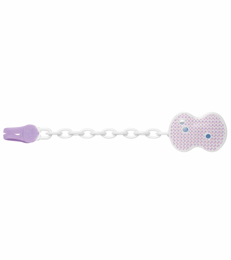 Chicco Pacifier Clip Pink