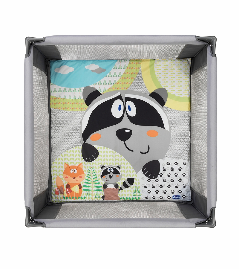 Chicco Tot Quad Portable Square Playpen Honey Bear
