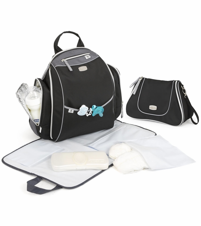 Chicco Urban Backpack Diaper Bag Black
