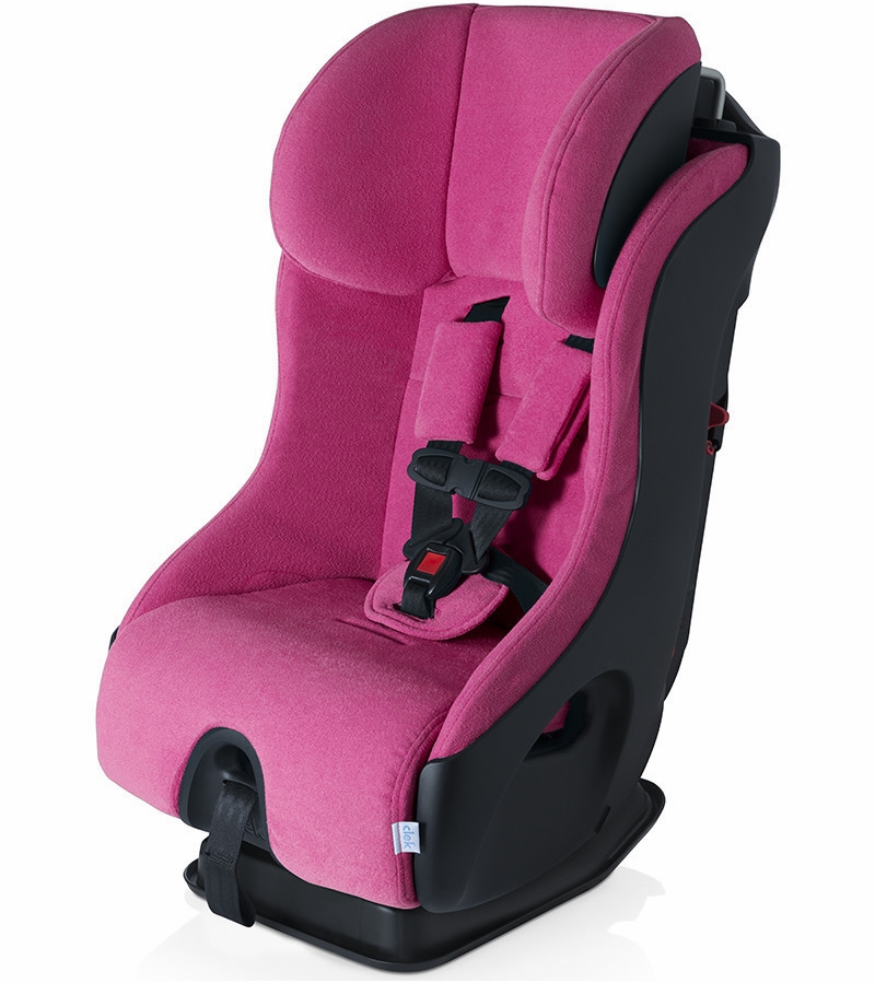 Clek 2017 Fllo Convertible Car Seat with AntiRebound Bar Flamingo