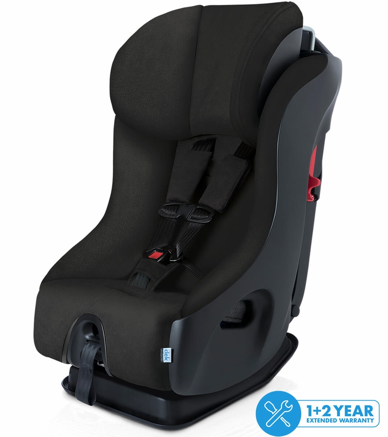 Clek Fllo Narrow Convertible Car Seat with AntiRebound Bar Noire