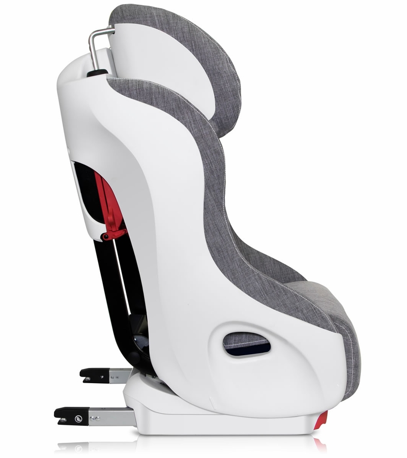 Clek Foonf Convertible Car Seat with AntiRebound Bar Capri/White