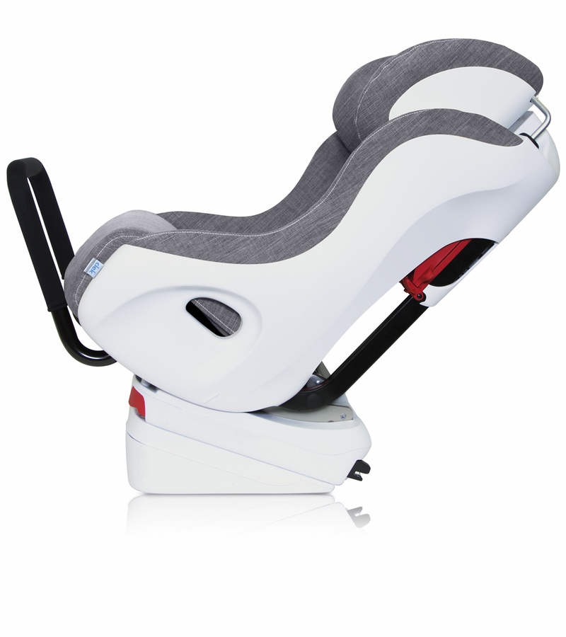 Clek Foonf Convertible Car Seat with AntiRebound Bar Capri/White