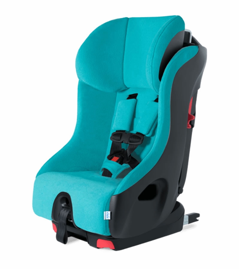 Clek Foonf Narrow Convertible Car Seat with AntiRebound Bar Capri