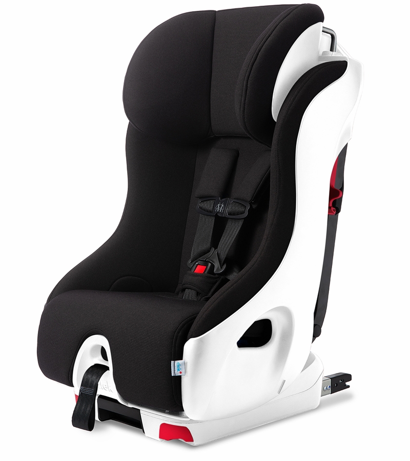 Clek Foonf Narrow Convertible Car Seat with AntiRebound Bar Railroad