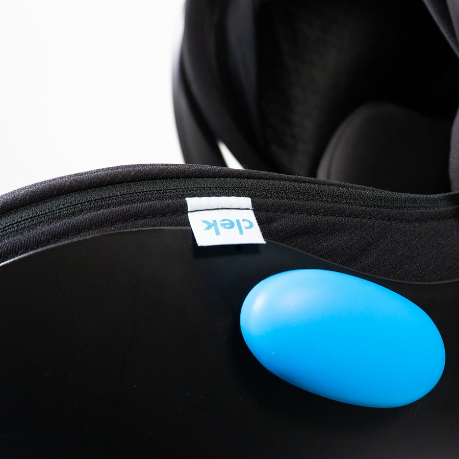 Clek Liing 2024 Lightweight Infant Car Seat with Load Leg Railroad Ziip