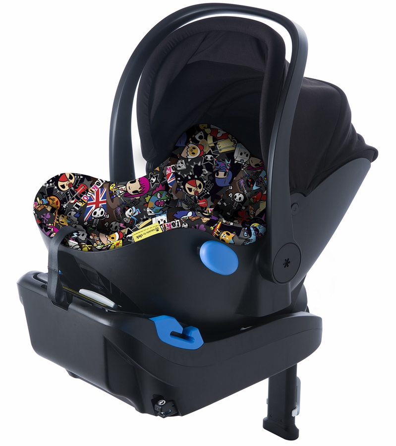 Clek Liing Lightweight Infant Car Seat with Load Leg Tokidoki Rebel 2.0