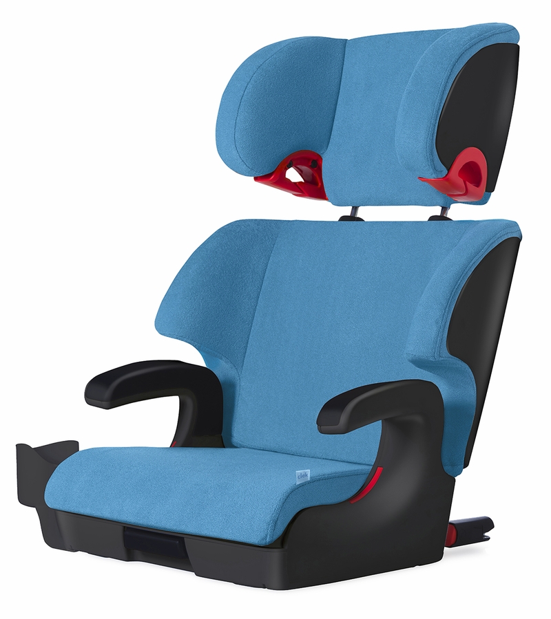 Clek Oobr High Back Belt Positioning Booster Car Seat Blue Jay (Albee