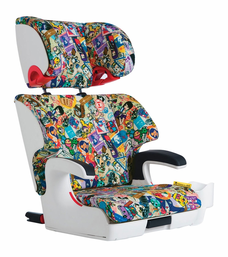 Clek Oobr High Back Belt Positioning Booster Car Seat Tokidoki Travel