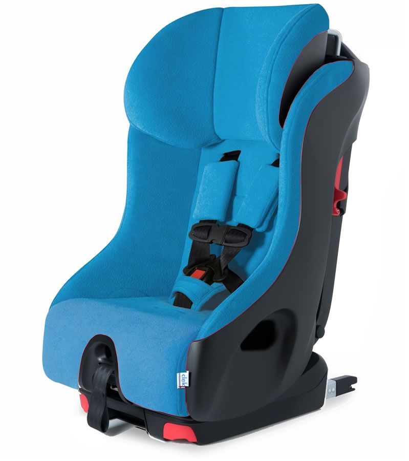 Clek OPEN BOX Foonf Convertible Car Seat with AntiRebound Bar Blue