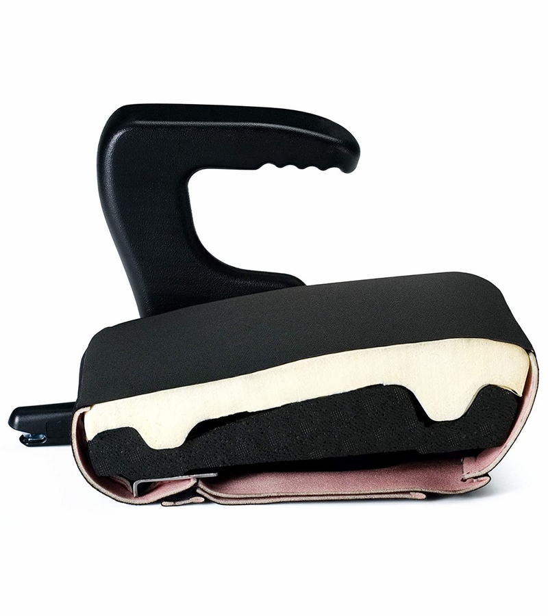 Clek Ozzi Backless Booster Car Seat with Rigid Latch Carbon (Jersey Knit)