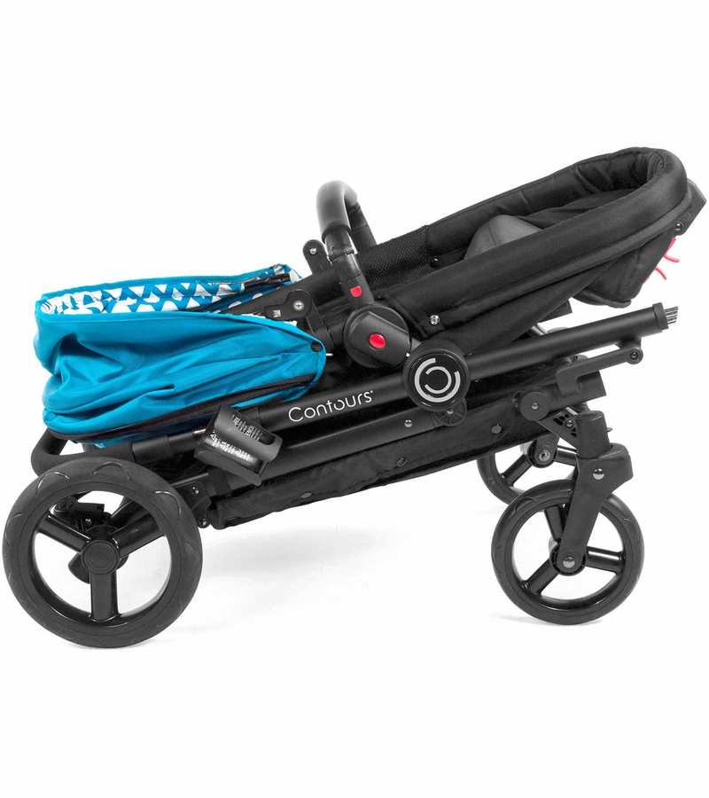 Contours Bliss 4in1 Convertible Stroller Laguna Blue