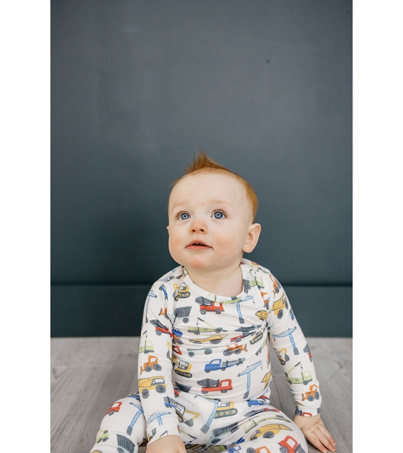 Copper Pearl 2 Piece Long Sleeve Pajamas Diesel, 12M