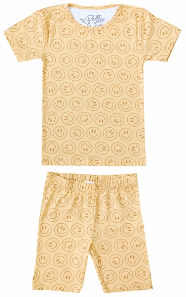 Copper Pearl 2 Piece Short Sleeve Pajamas - Vance, 18M