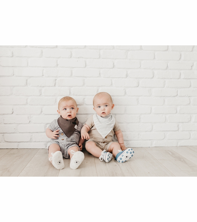 Copper Pearl Baby Bandana Bibs, 4 Pack Ace