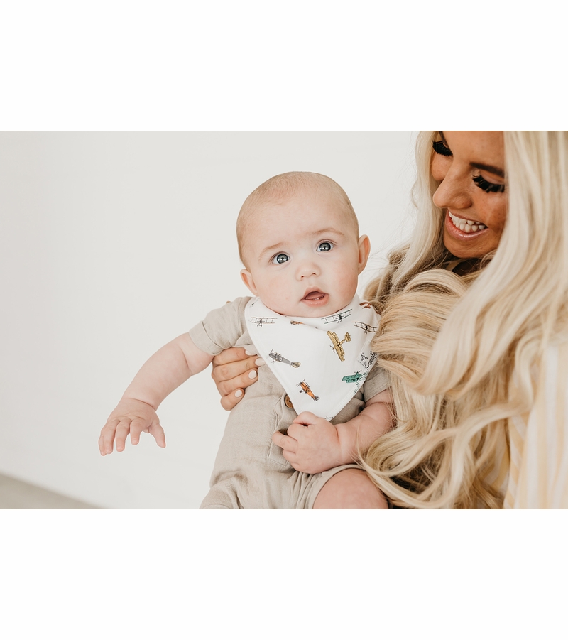 Copper Pearl Baby Bandana Bibs, 4 Pack Ace