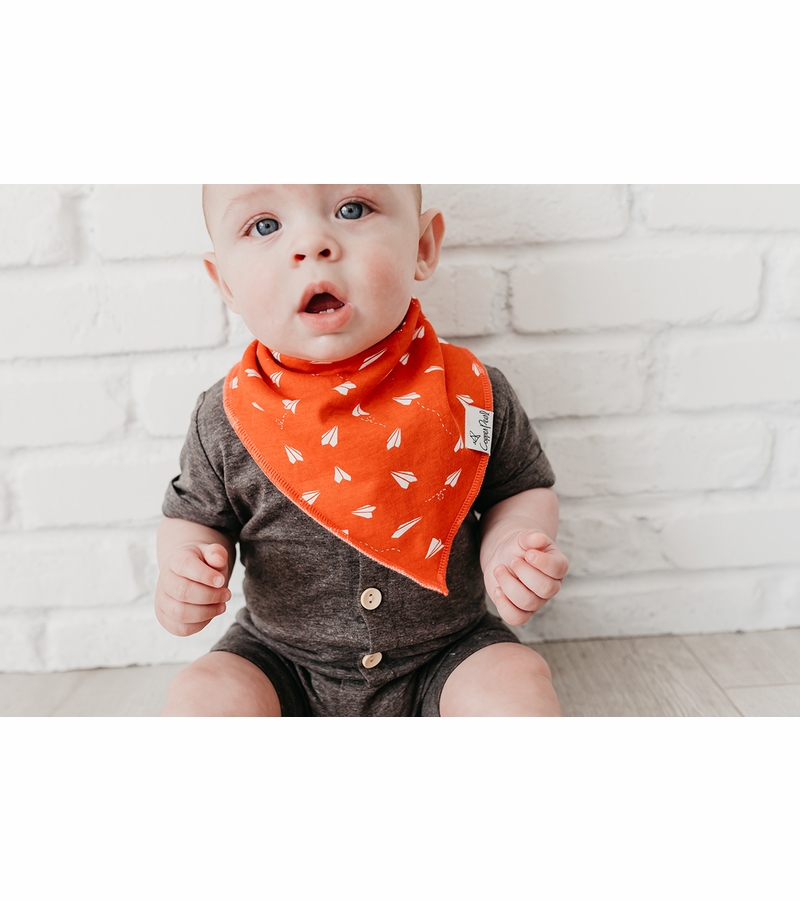 Copper Pearl Baby Bandana Bibs, 4 Pack Ace