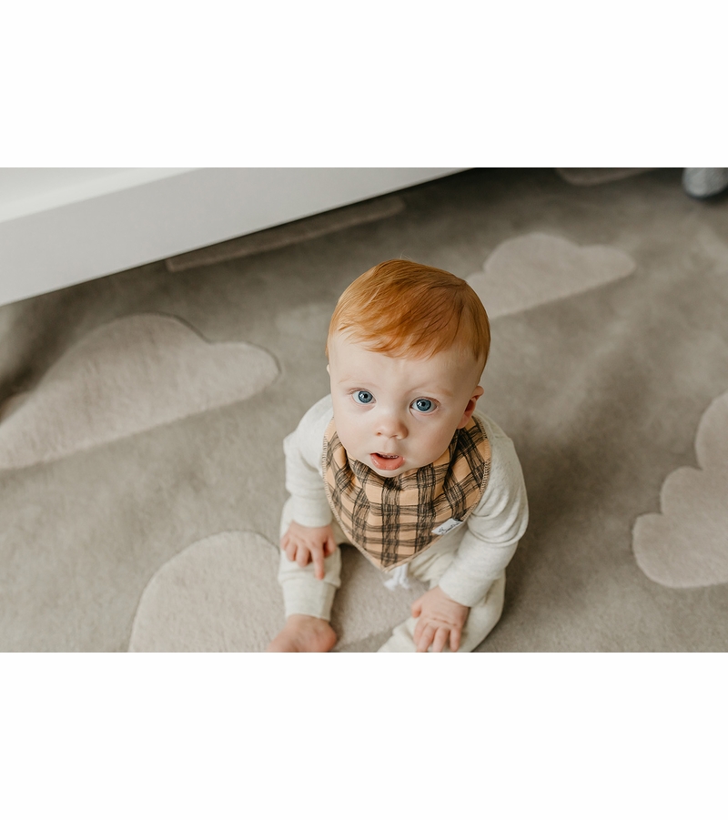 Copper Pearl Baby Bandana Bibs, 4 Pack Jo