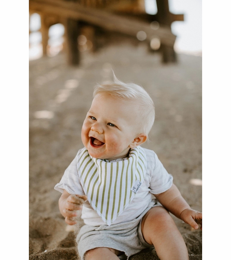 Copper Pearl Baby Bandana Bibs, 4 Pack Kai