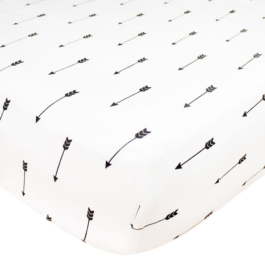 Copper Pearl Cotton Fitted Crib Sheets