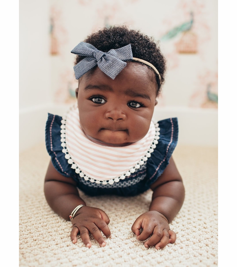 Copper Pearl Fashion Trimmed Bibs, 2 Pack Audrey