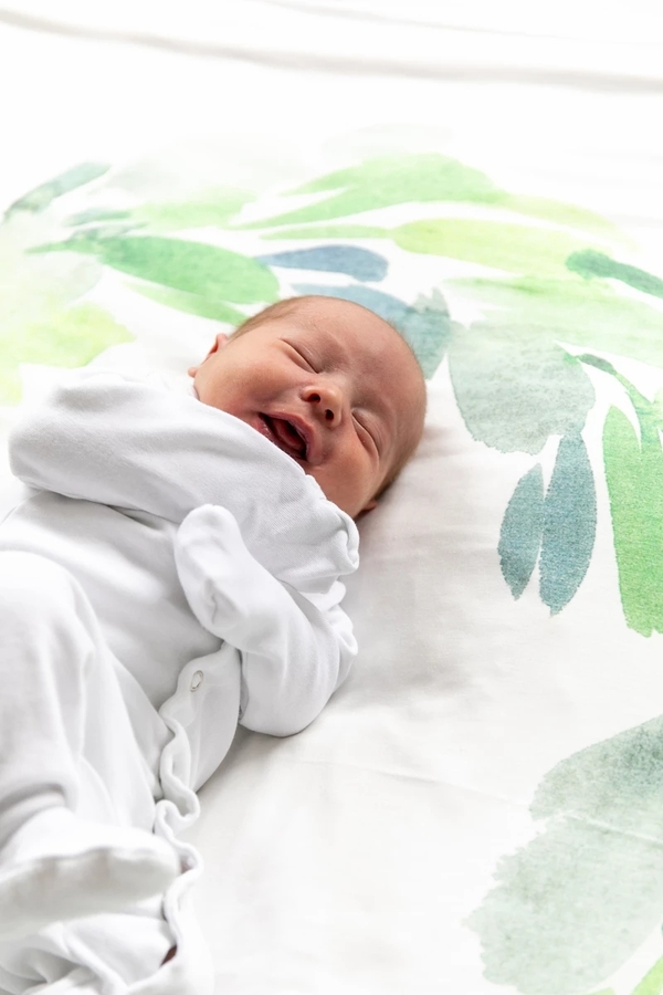 Copper Pearl Knit Swaddle Blanket Bear