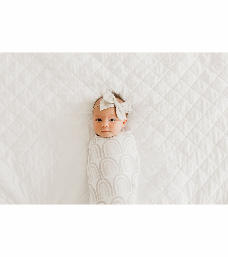 Copper Pearl Knit Swaddle Blanket Bliss