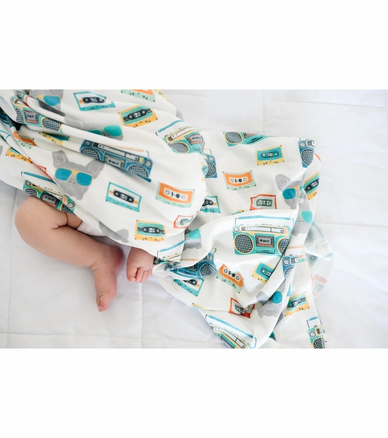 Copper Pearl Knit Swaddle Blanket Bruno