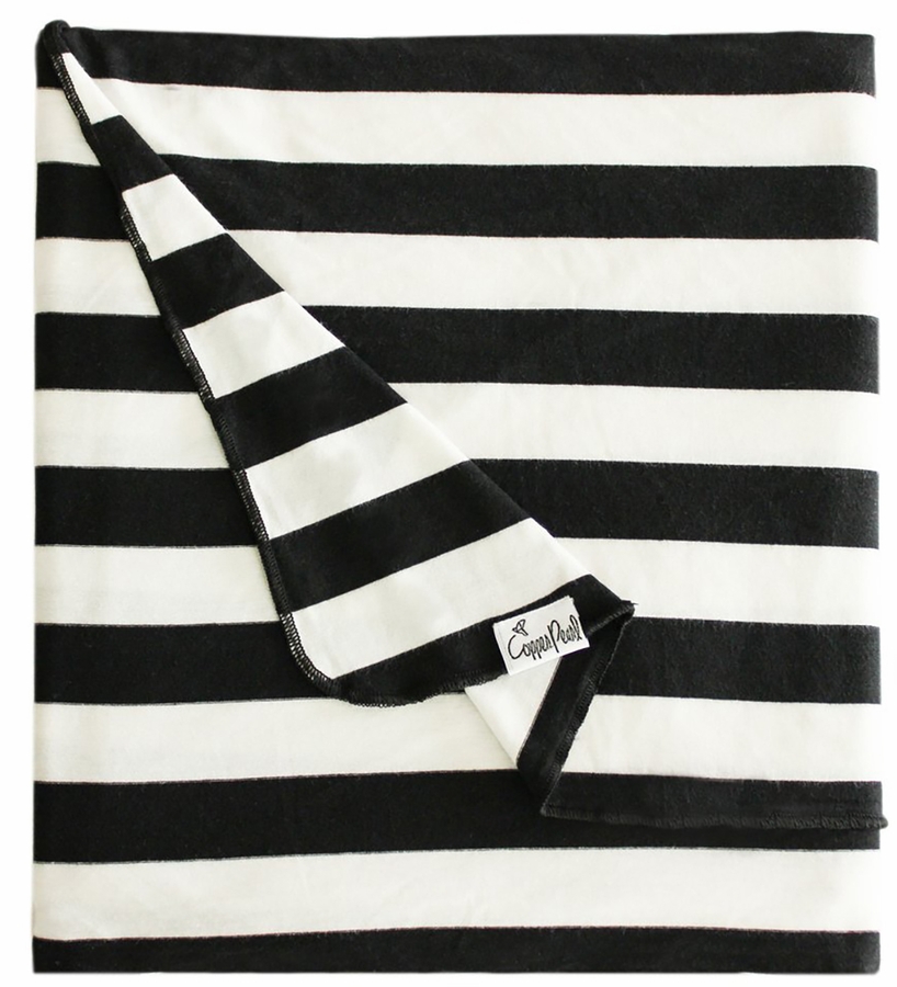 Copper Pearl Knit Swaddle Blanket Classic