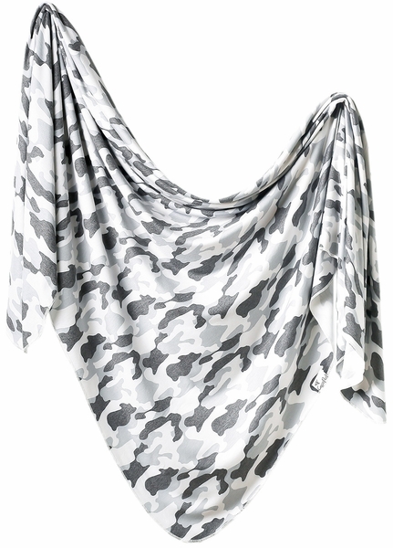 Copper Pearl Knit Swaddle Blanket - Gunnar