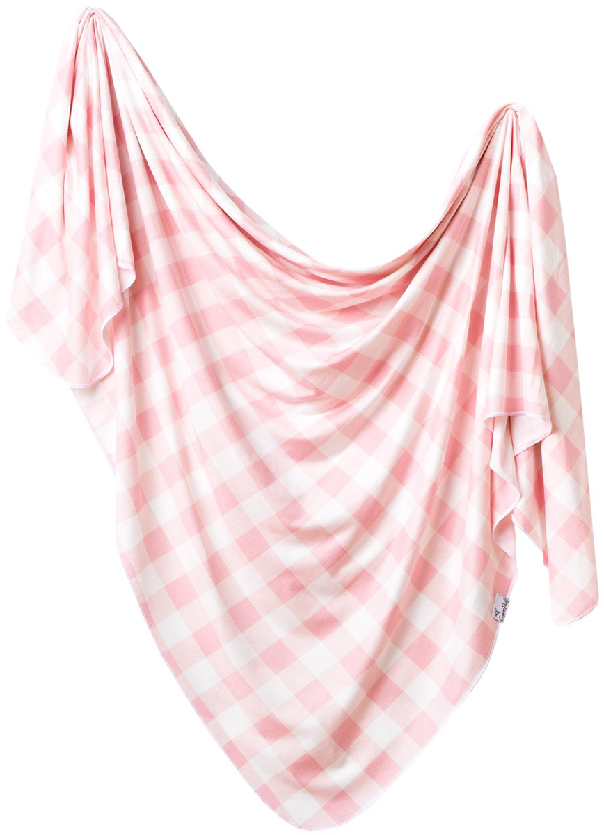 Copper Pearl Knit Swaddle Blanket - London Single