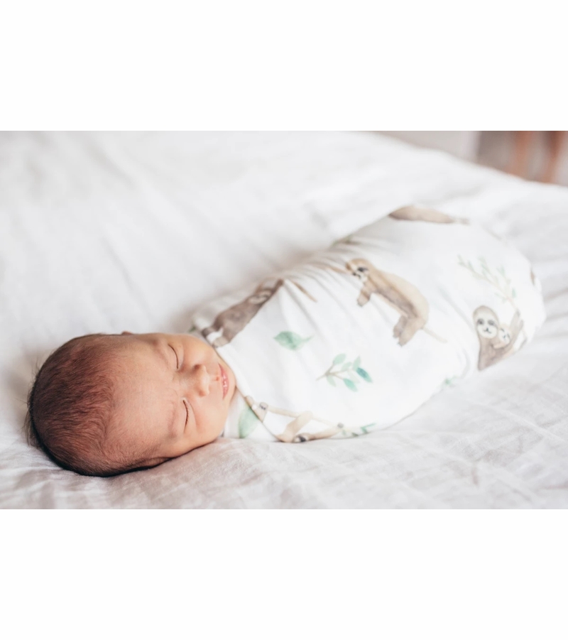 Copper Pearl Knit Swaddle Blanket Noah