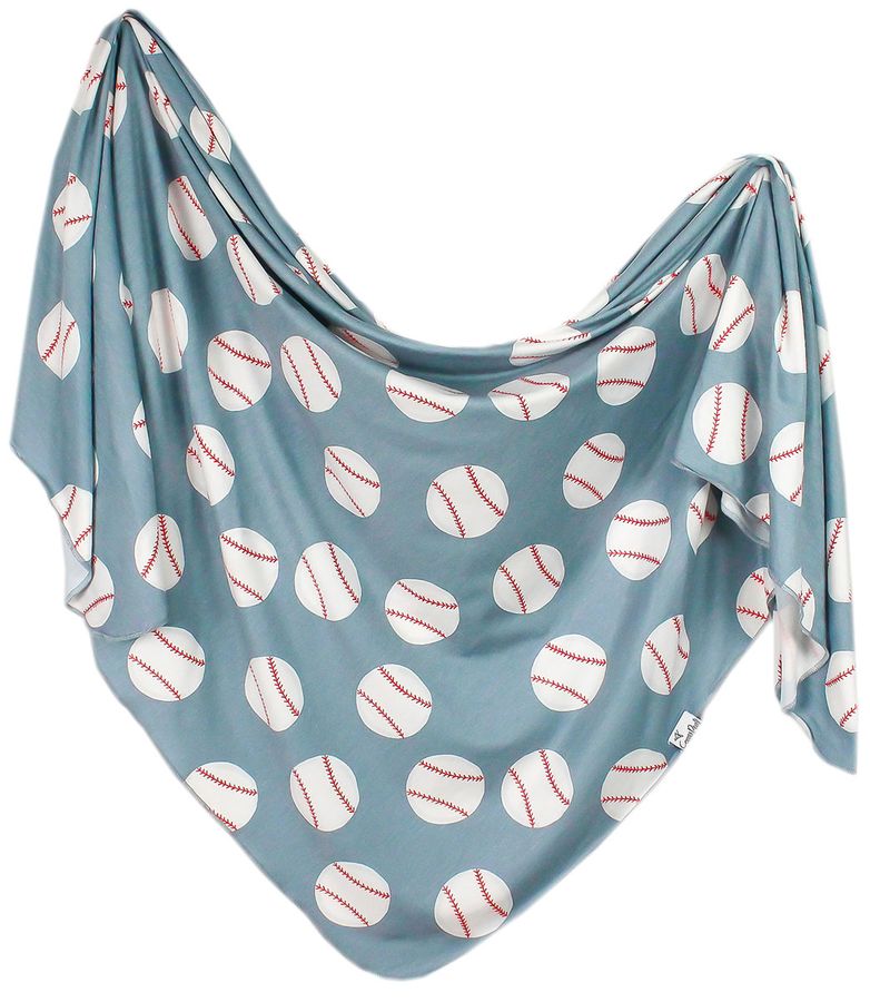 Copper Pearl Knit Swaddle Blanket Slugger