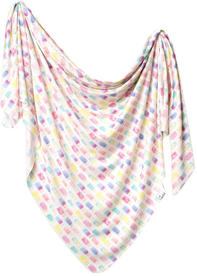 Copper Pearl Knit Swaddle Blanket Summer