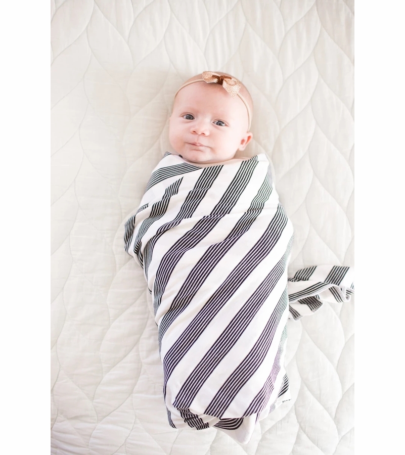 Copper Pearl Knit Swaddle Blanket Tribe