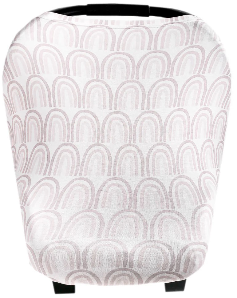 Copper Pearl Baby Multi-Use cover, Car Seat cover, Shopping Carts, High Chair cover and Nursing Cover