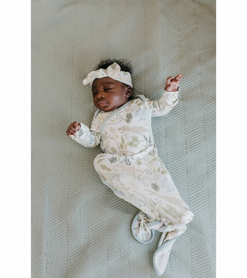 Copper Pearl Newborn Knotted Gown Rex