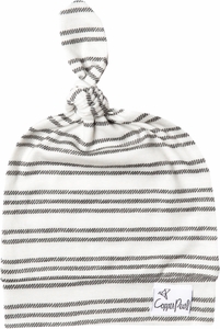 Copper Pearl Newborn Top Knot Hat - Midtown