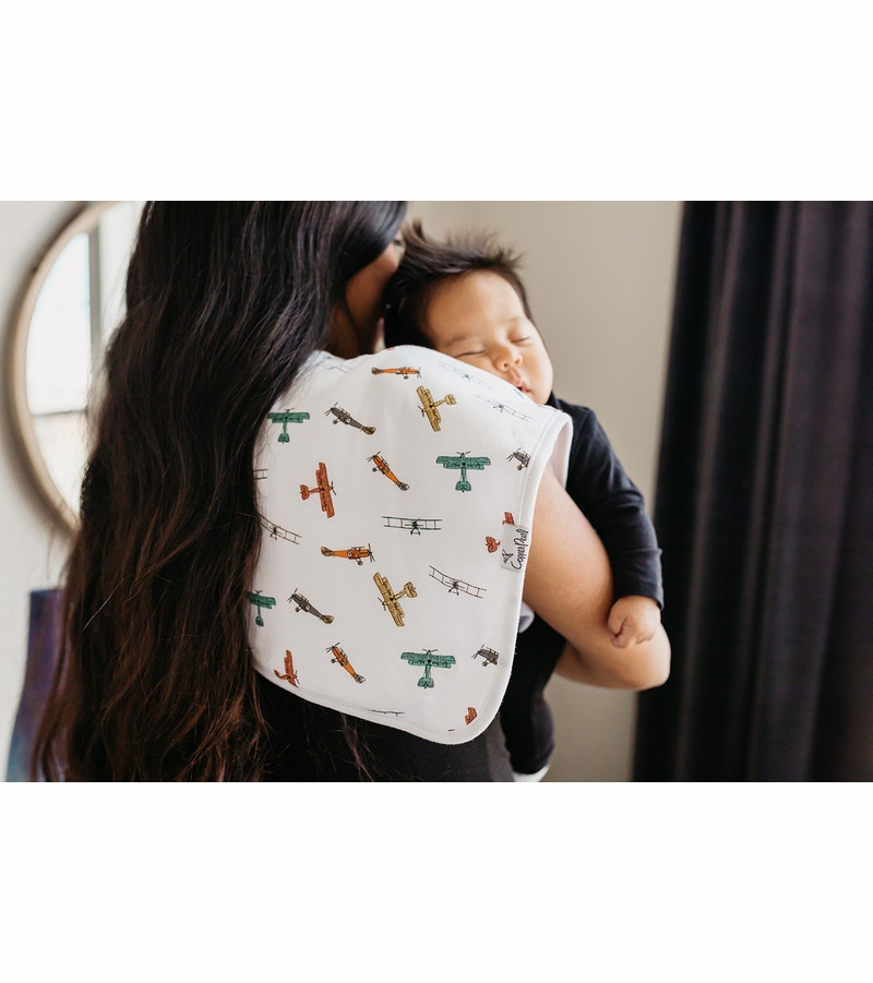 Copper Pearl Premium Burp Cloths, 3 Pack Ace