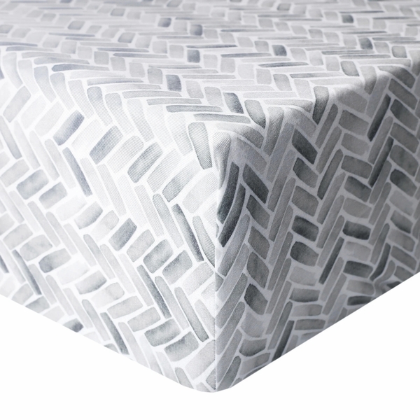 Copper Pearl Premium Fitted Crib Sheet - Alta