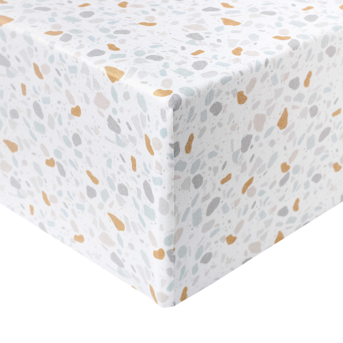 Copper Pearl Premium Fitted Crib Sheet Arlo